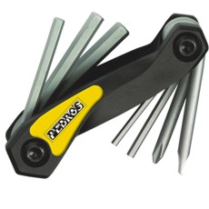 FOLDING HEX SET SCREW Kieszonkowy Zestaw Kluczy Pedros