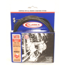 Komplet Powlekanych Teflonem Linek do Hamulcw MTB - Clarks