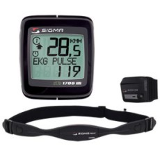 BC 1706 HR DTS Bezprzewodowy Licznik Rowerowy z Pulsometrem Sigma Sport
